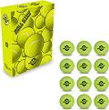 Nivia Heavy Hard Tennis/Cricket Ball - 12 Pack Color-Yellow